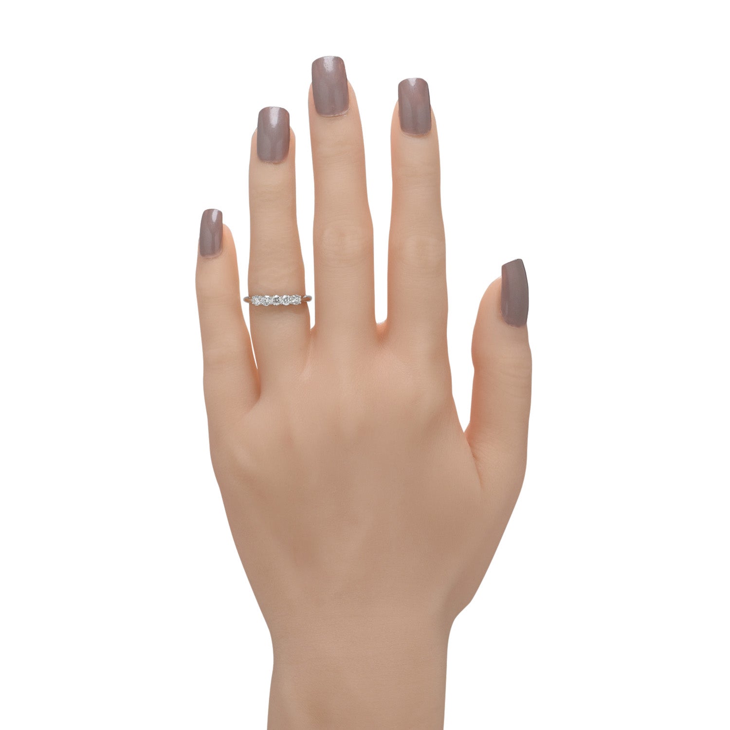 Diamond Wedding Band in 14kt White Gold (1/2ct tw)