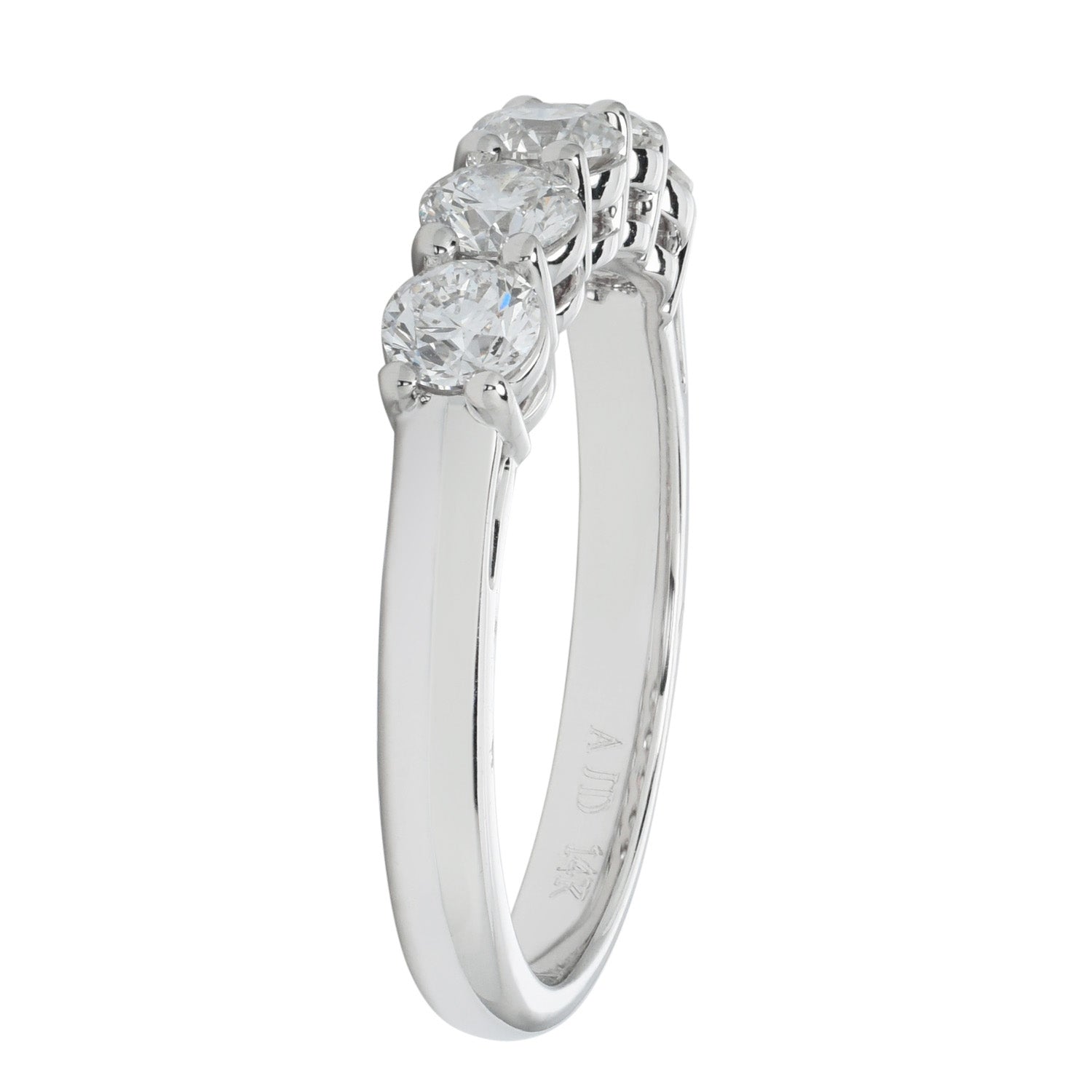 Diamond Wedding Band in 14kt White Gold (1ct tw)