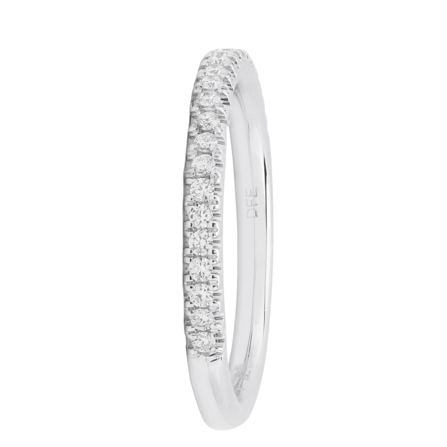 Diamond Pave Wedding Band in 14kt White Gold (1/5ct tw)