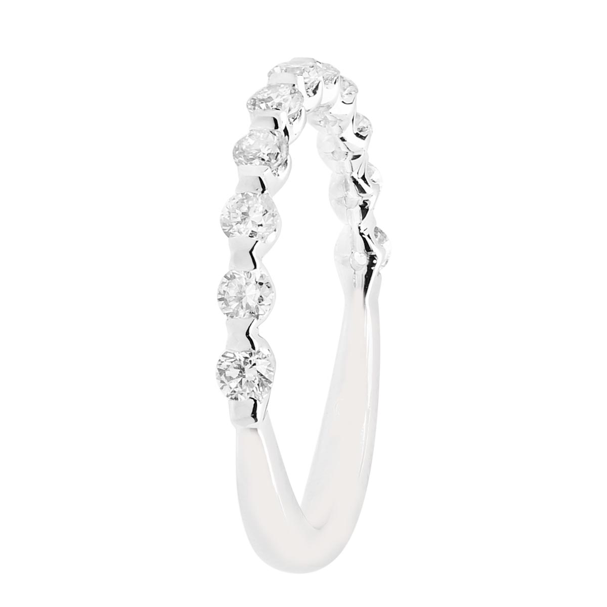 Diamond Wedding Band in Platinum (1/2ct tw)
