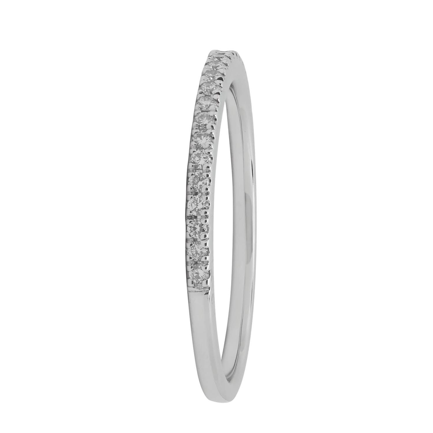 Diamond Wedding Band in 14kt White Gold (1/7ct tw)