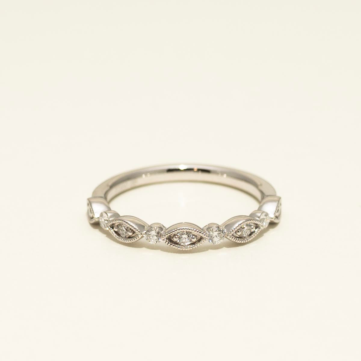 Diamond Wedding Band in Platinum (1/5ct tw)