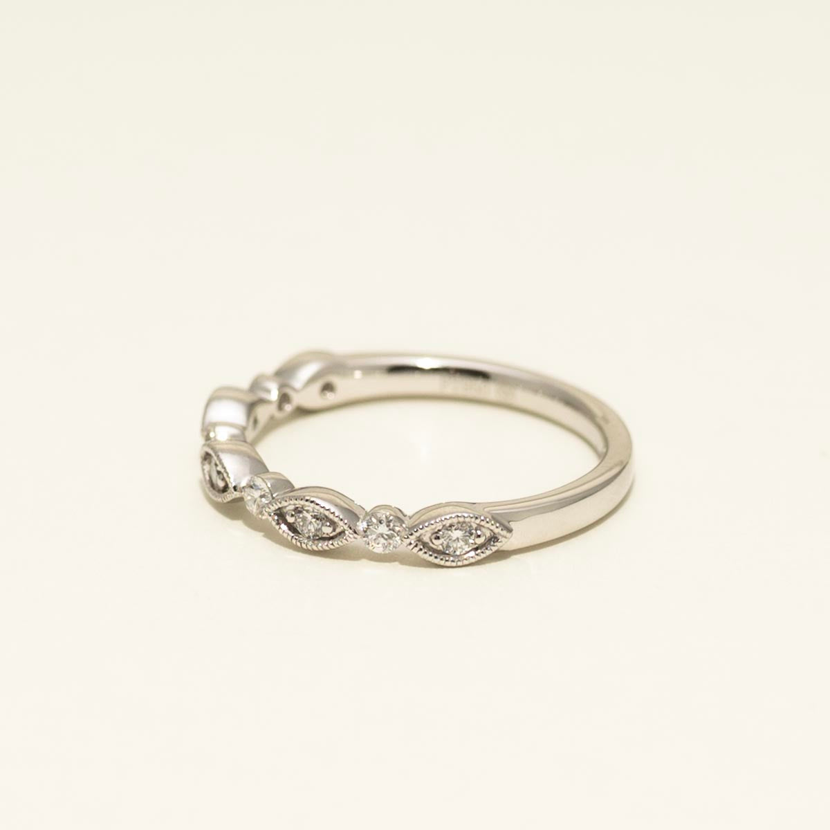 Diamond Wedding Band in Platinum (1/5ct tw)