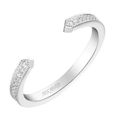 Diamond Wedding Band in 14kt White Gold (1/7ct tw)