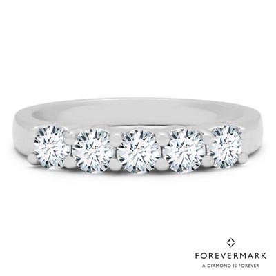 Forevermark Diamond Band in 18kt White Gold (3/4ct tw)