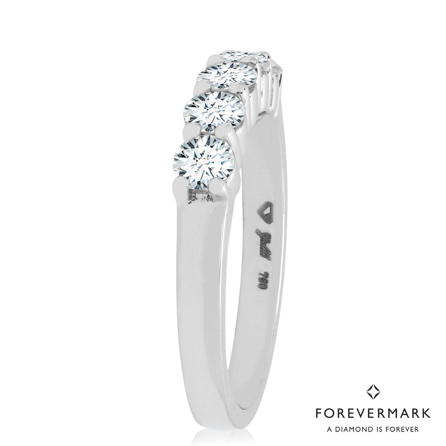 Forevermark Diamond Band in 18kt White Gold (3/4ct tw)