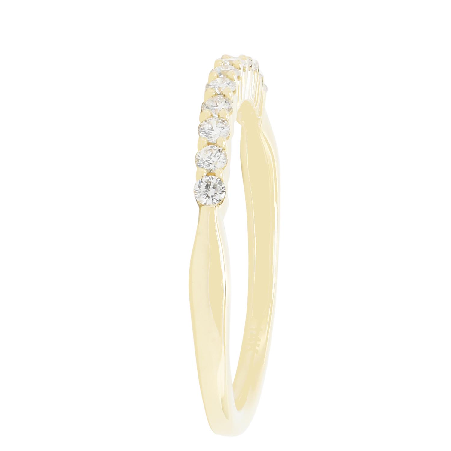 Diamond Wedding Band in 14kt Yellow Gold (1/4ct tw)