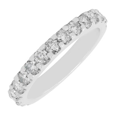 Estate Diamond Wedding Band in Platinum (3/4ct tw)