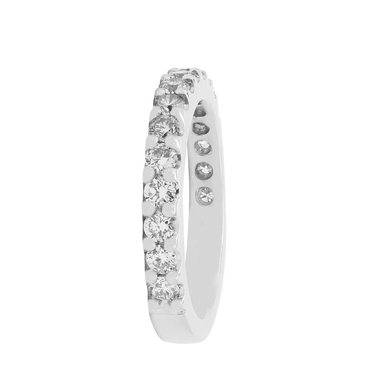 Estate Diamond Wedding Band in Platinum (3/4ct tw)