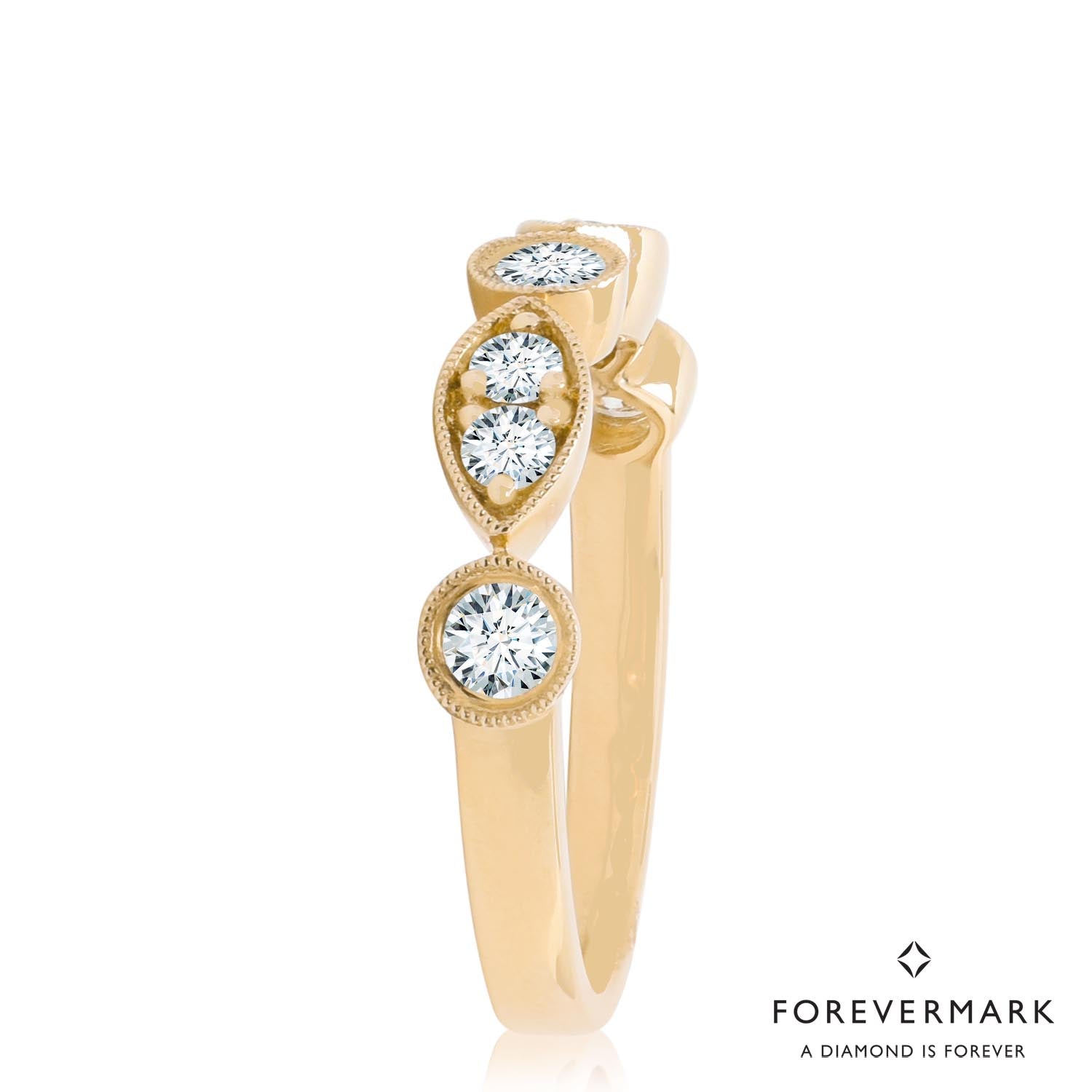 Forevermark Tribute Collection Diamond Stackable Band in 18kt Yellow Gold (1/2ct tw)