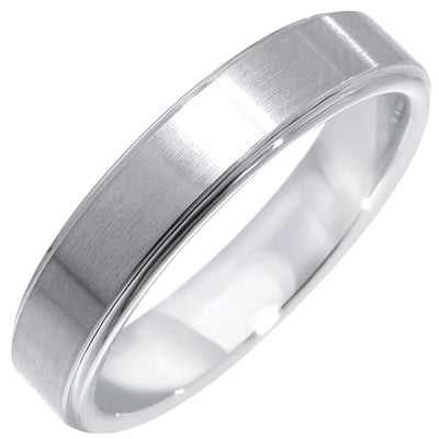 ArtCarved Lowell Mens Carved Wedding Band in Tungsten Carbide (5mm)
