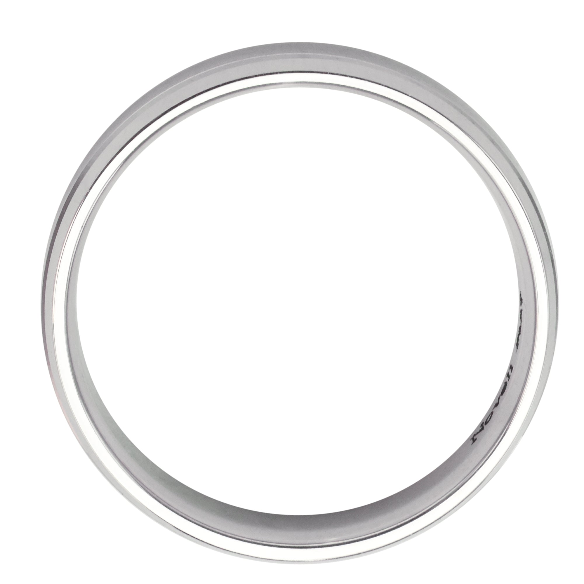 Novell Mens Wedding Band in Platinum (6mm)