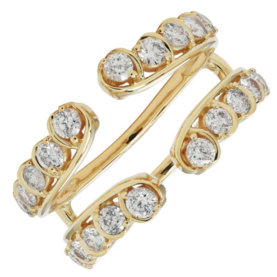 Diamond Insert in 14kt Yellow Gold (1ct tw)