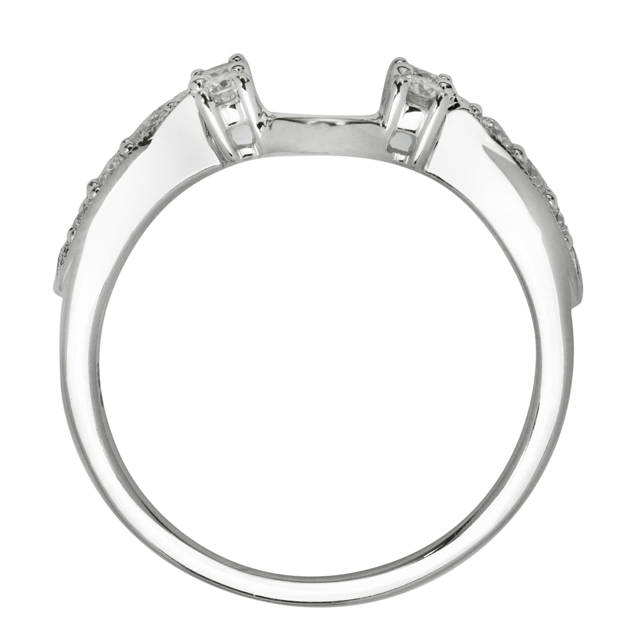 Diamond Wedding Wrap in 14kt White Gold (1/3ct tw)