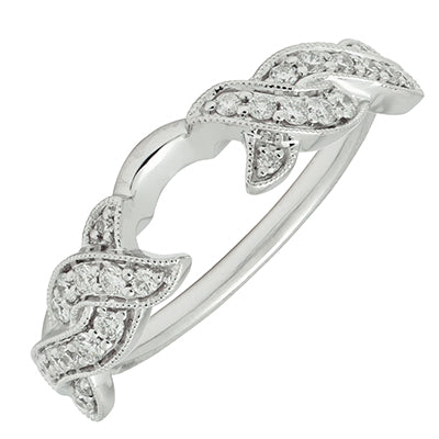 Diamond Wedding Wrap in 14kt White Gold (1/4ct tw)