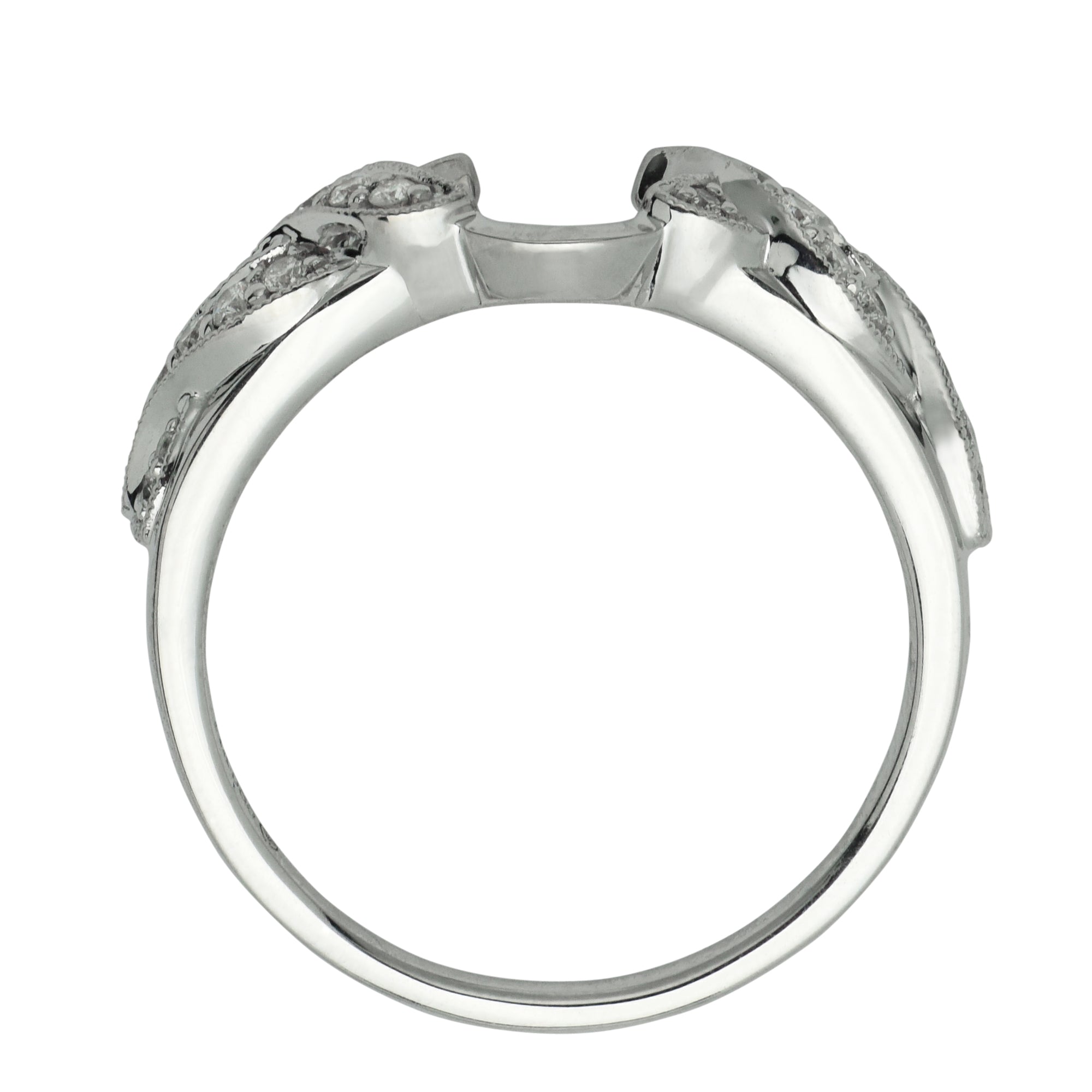 Diamond Wedding Wrap in 14kt White Gold (1/4ct tw)