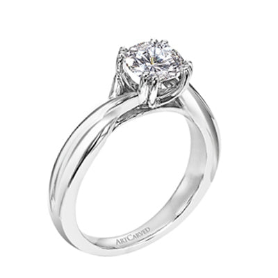 ArtCarved Setting 14kt White Gold