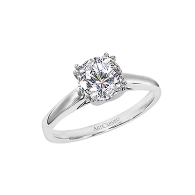 ArtCarved Setting 14kt White Gold