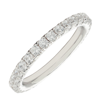 Martin Flyer Diamond Eternity Band in 14kt White Gold (1ct tw)