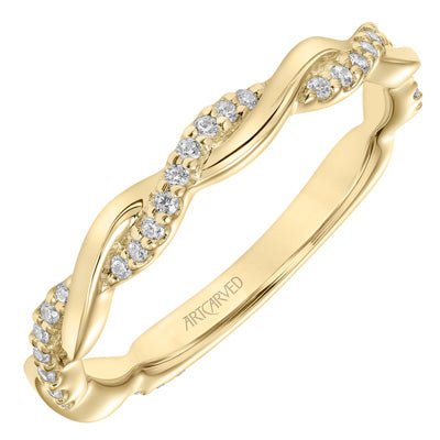 Artcarved Ciara Diamond Wedding Band (1/5ct tw)