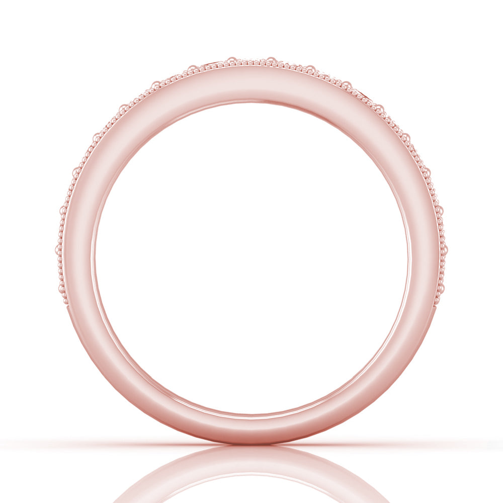 Martin Flyer Diamond Wedding Band in 14kt Rose Gold (1/2ct tw)