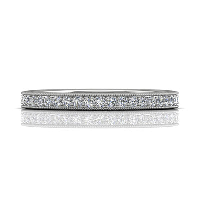 Martin Flyer Diamond Wedding Band in 14kt White Gold (1/4ct tw)