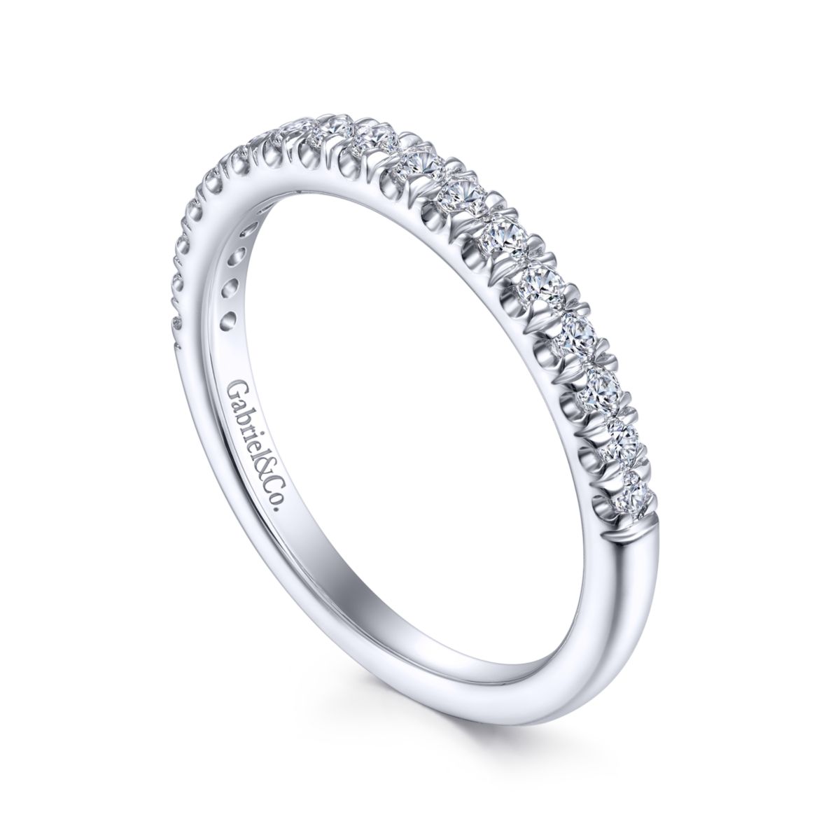 Gabriel Diamond Stackable Ring in 14kt White Gold (1/3ct tw)