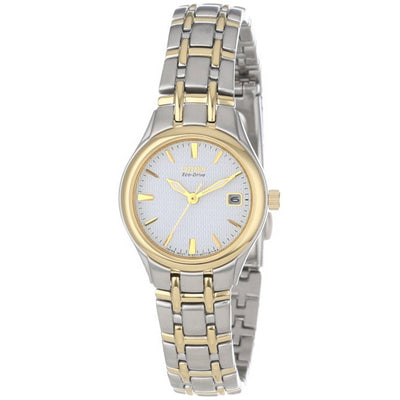Citizen Corso Womens Watch with Gold Tone Stainless Steel Case and Bracelet (ecodrive movement)