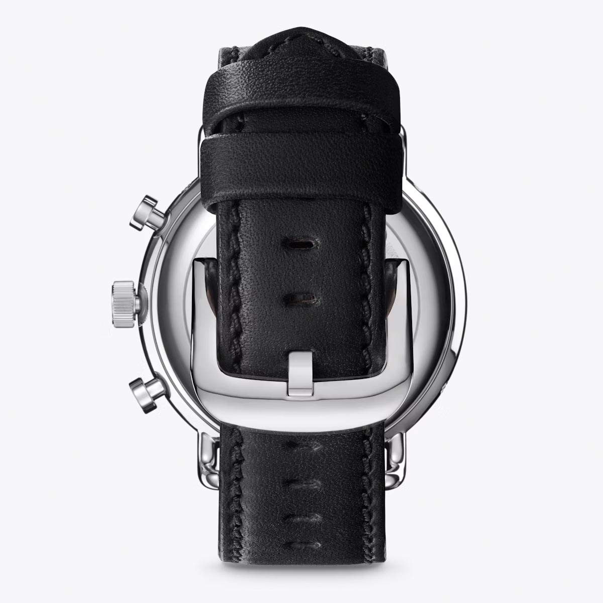 Shinola Canfield Sport Mens Watch with Black Dial and Black Leather Strap (quartz movement)
