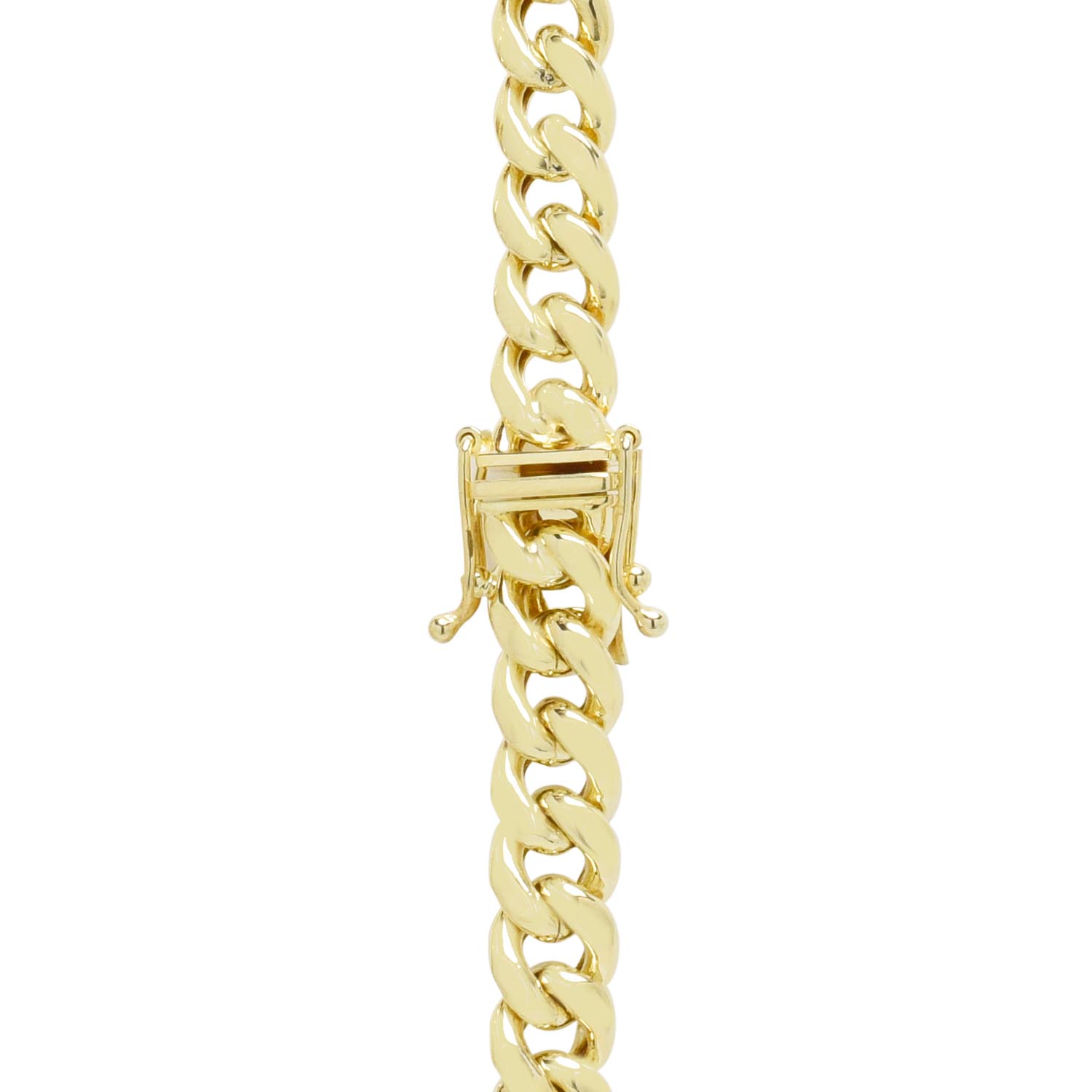 Miami Cuban Chain in 10kt Yellow Gold (24 inches)