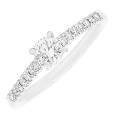 Diamond Engagement Ring in 14kt White Gold (1/2ct tw)