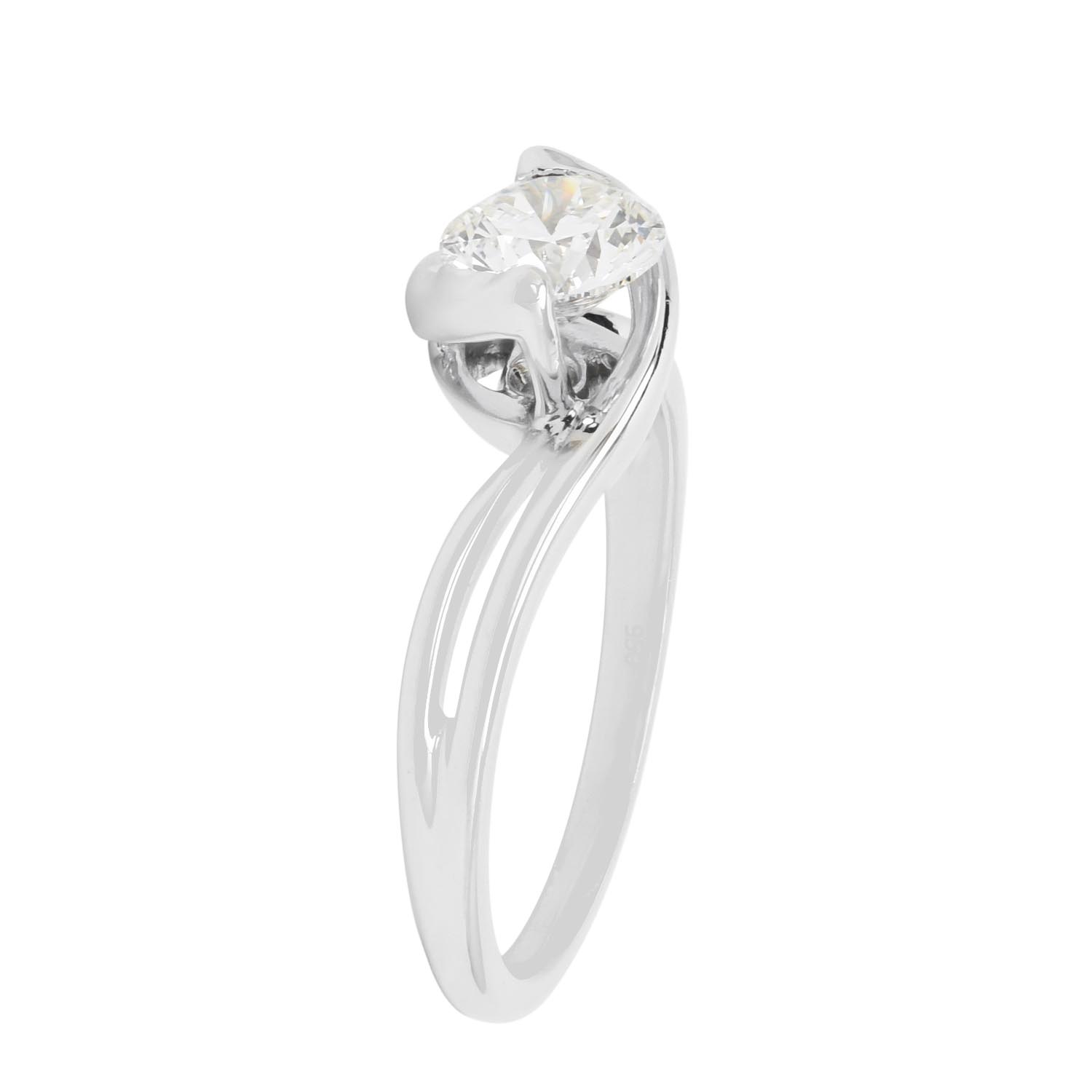 Estate Diamond Engagement Ring in Platinum (3/4ct)