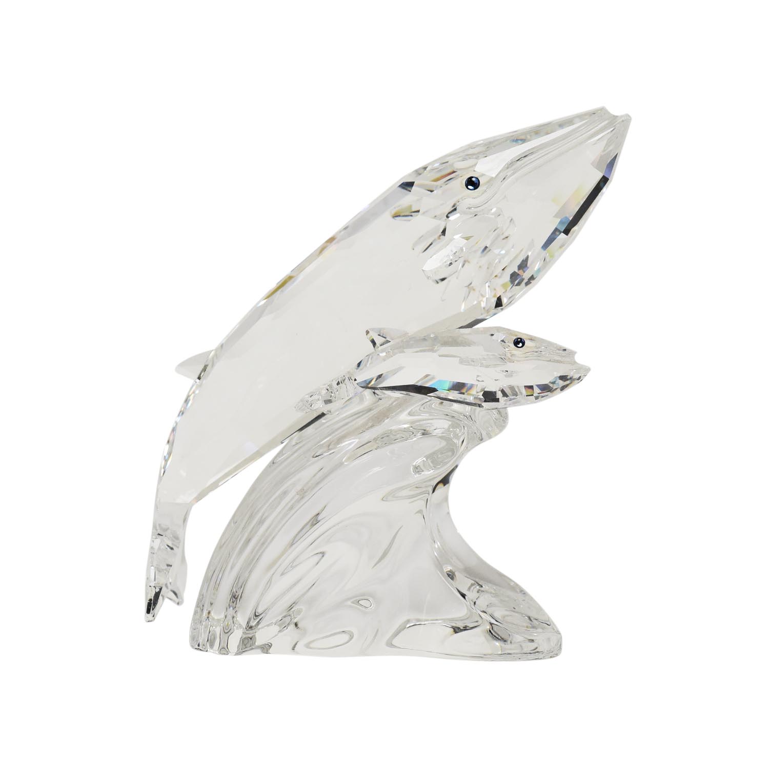 Swarovski Crystal Retired 1992 Annual Collector Edition Care for Me Whales