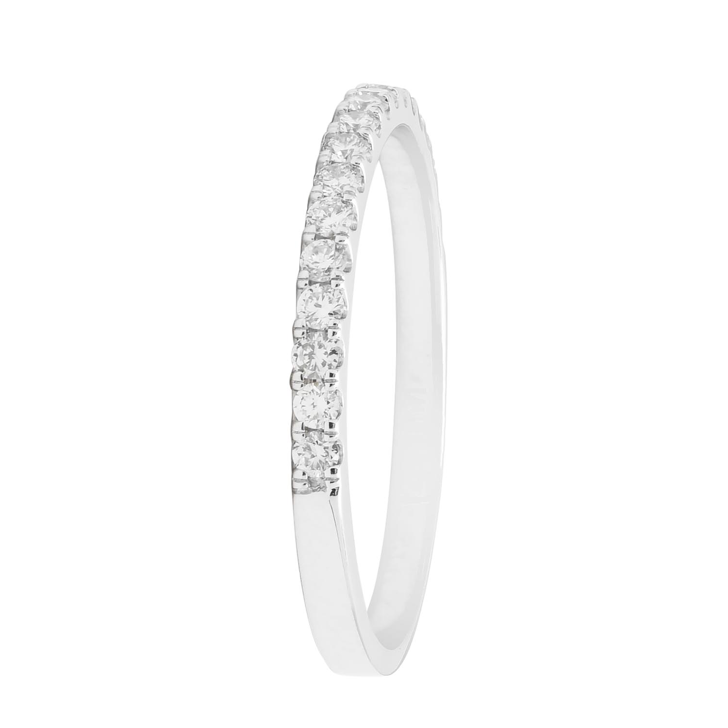 Diamond Wedding Band in 14kt White Gold (1/4ct tw)