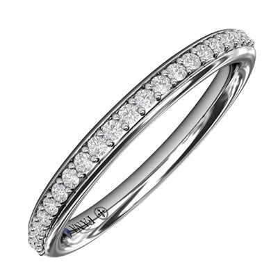 Fana Prong Set Diamond Anniversary Band in 14kt White Gold (1/5ct tw)