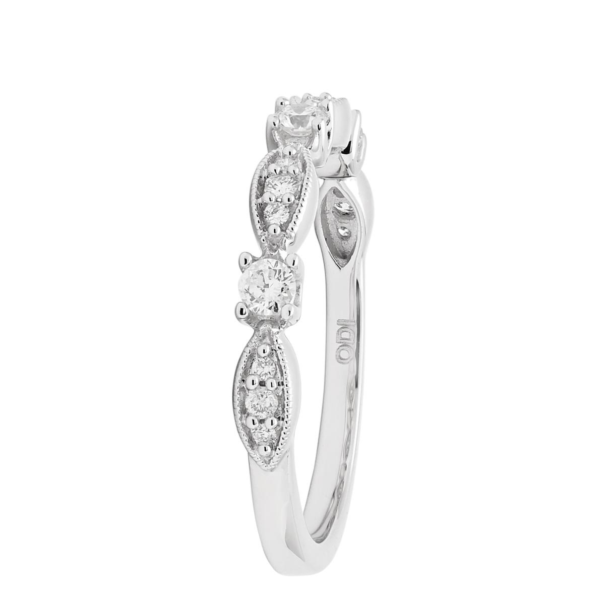 Diamond Wedding Band in 14kt White Gold (1/4ct tw)
