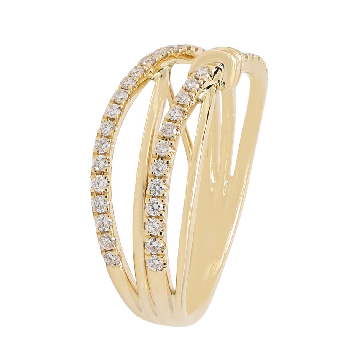 Diamond Fashion Ring in 14kt Yellow Gold (1/3ct tw)