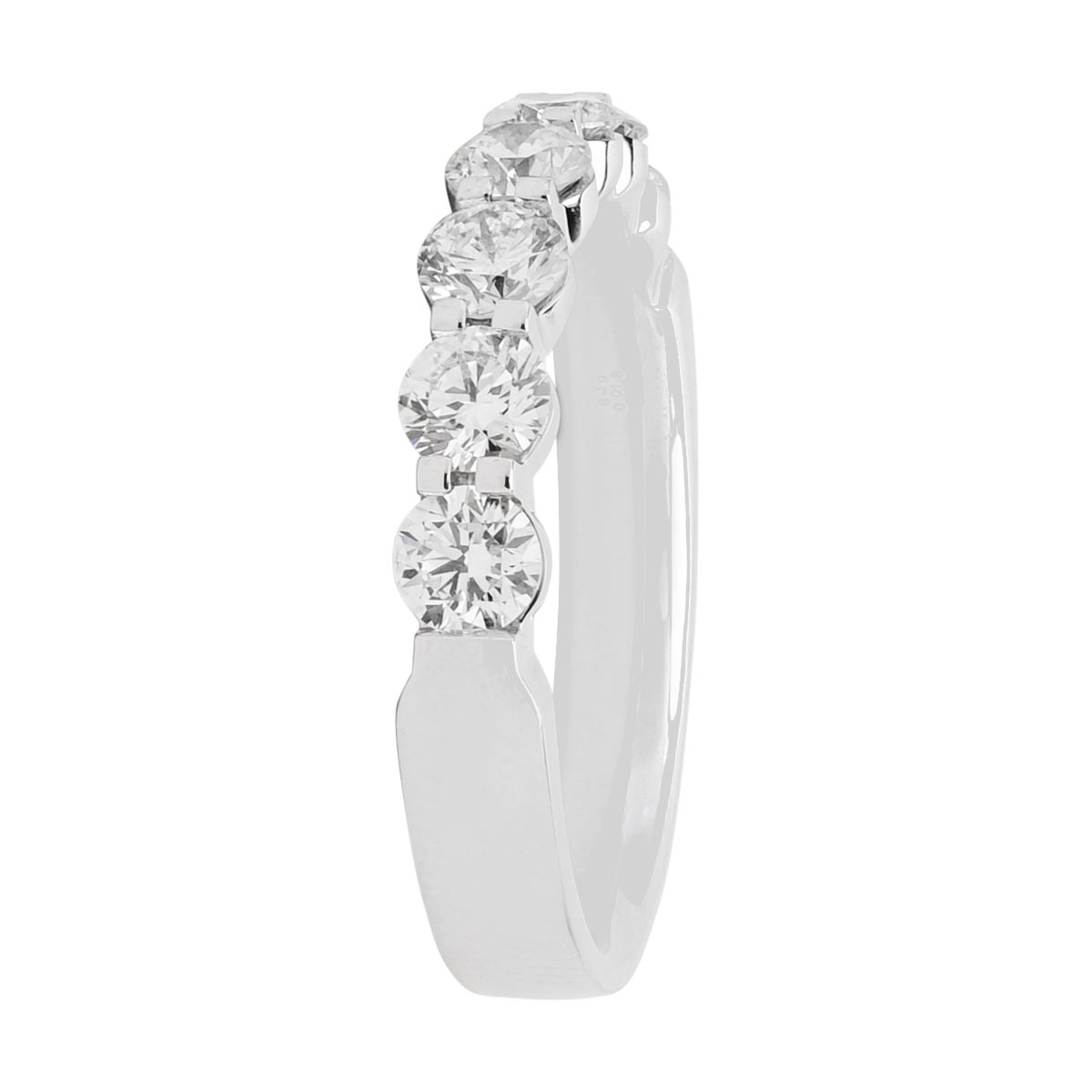 Memoire Petite Prong Diamond Band in Platinum (1ct tw)