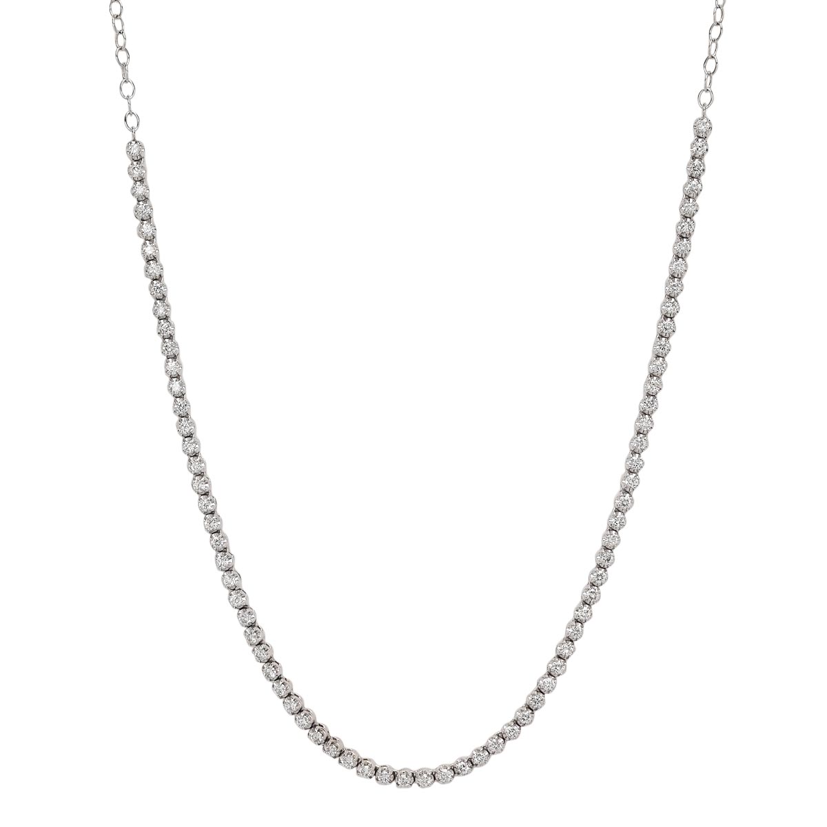 Diamond Necklace in 14kt White Gold (2cttw)