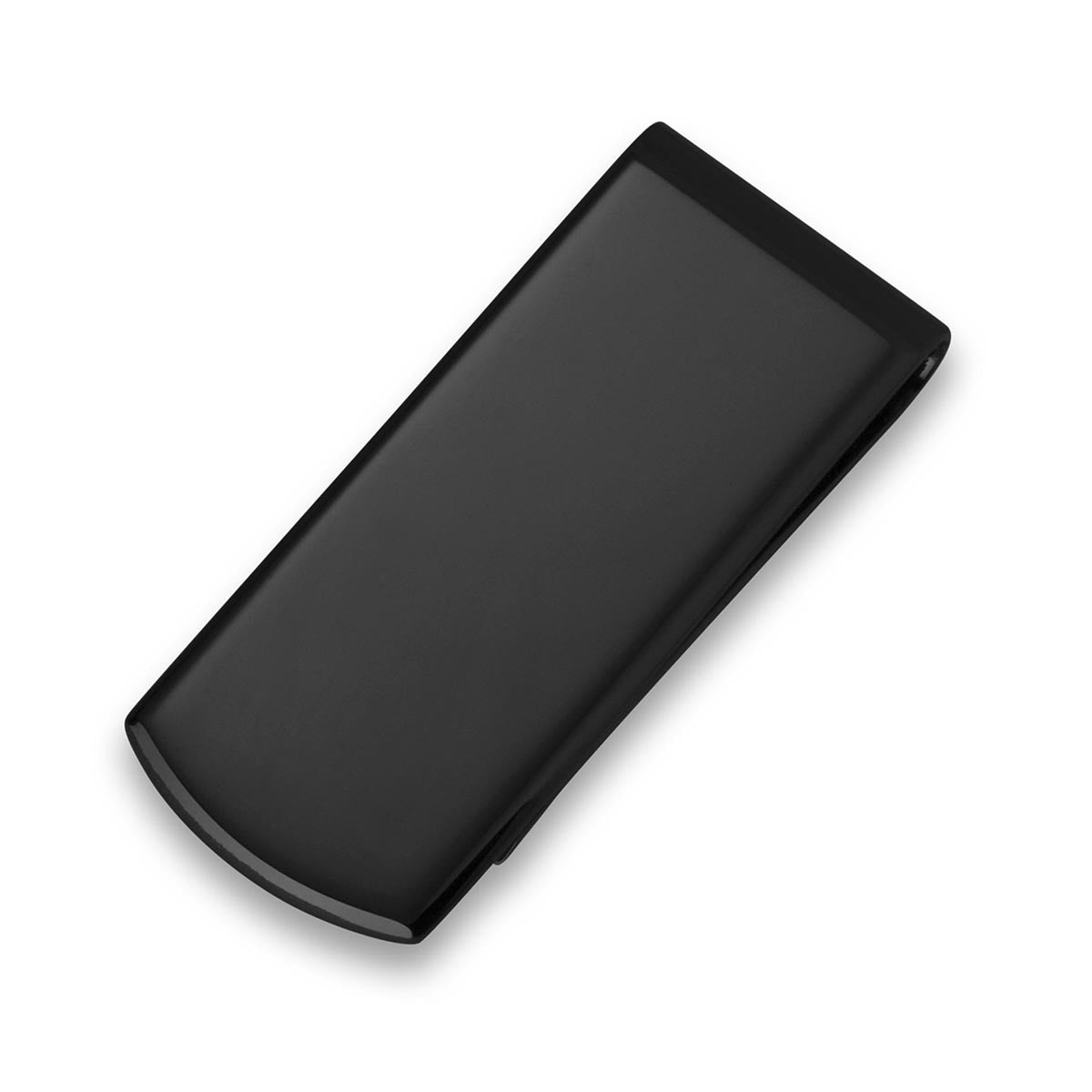 Gunmetal Black Money Clip in Stainless Steel