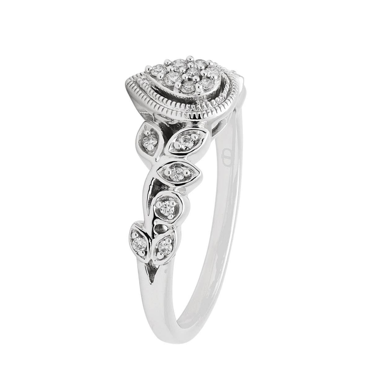 Diamond Promise Ring in 10kt White Gold (1/10ct tw)