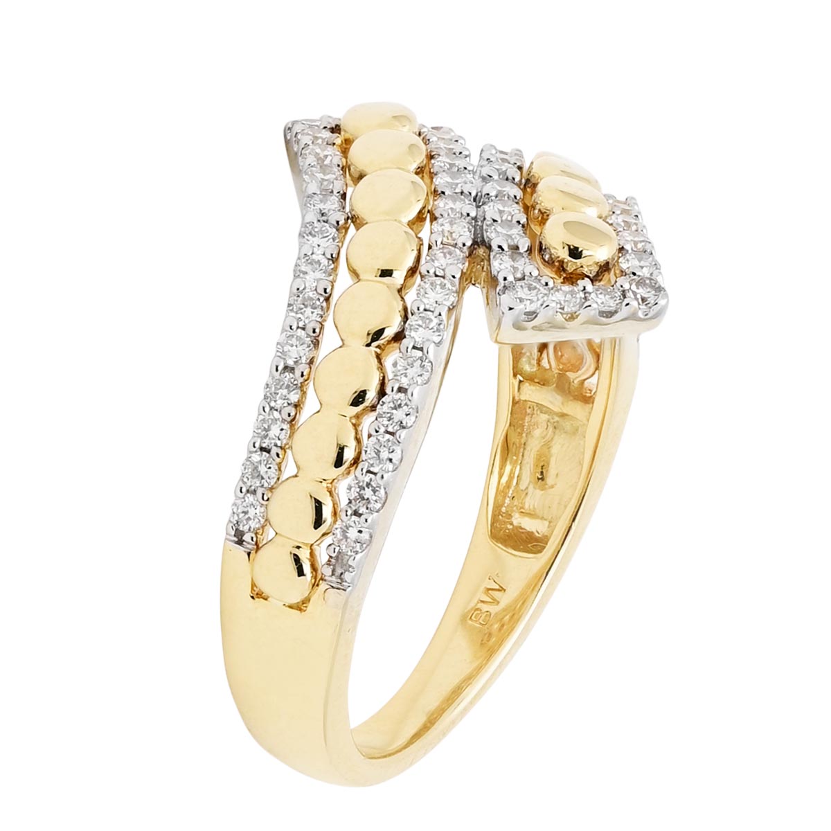 Diamond Fashion Ring in 14kt Yellow Gold (1/2ct tw)