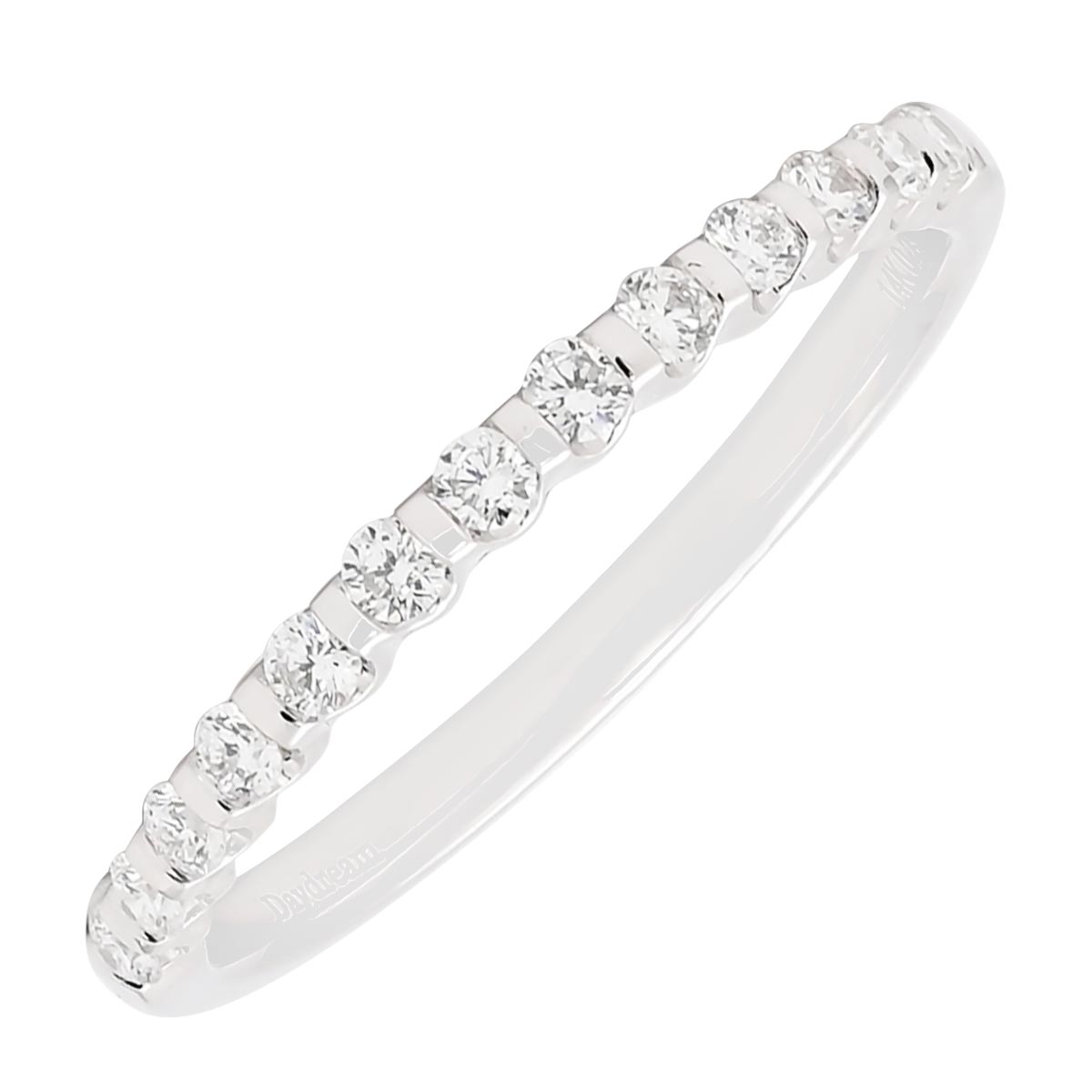 Diamond Wedding Band in 14kt White Gold (1/4ct tw)