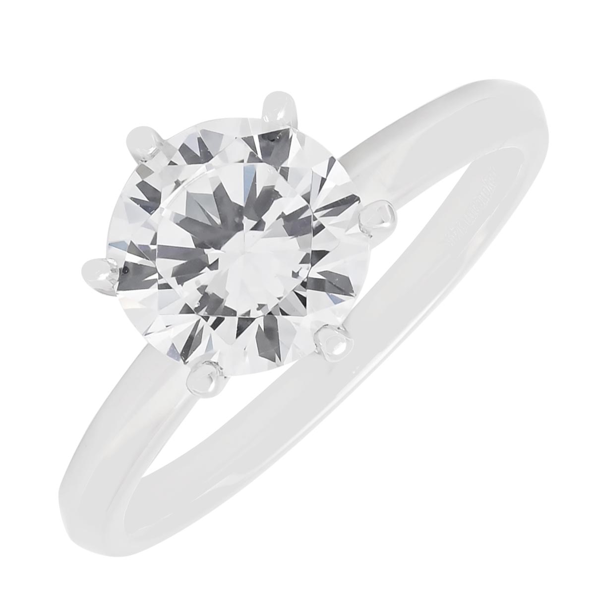 Daydream Solitaire Engagement Ring Setting in 14kt White Gold