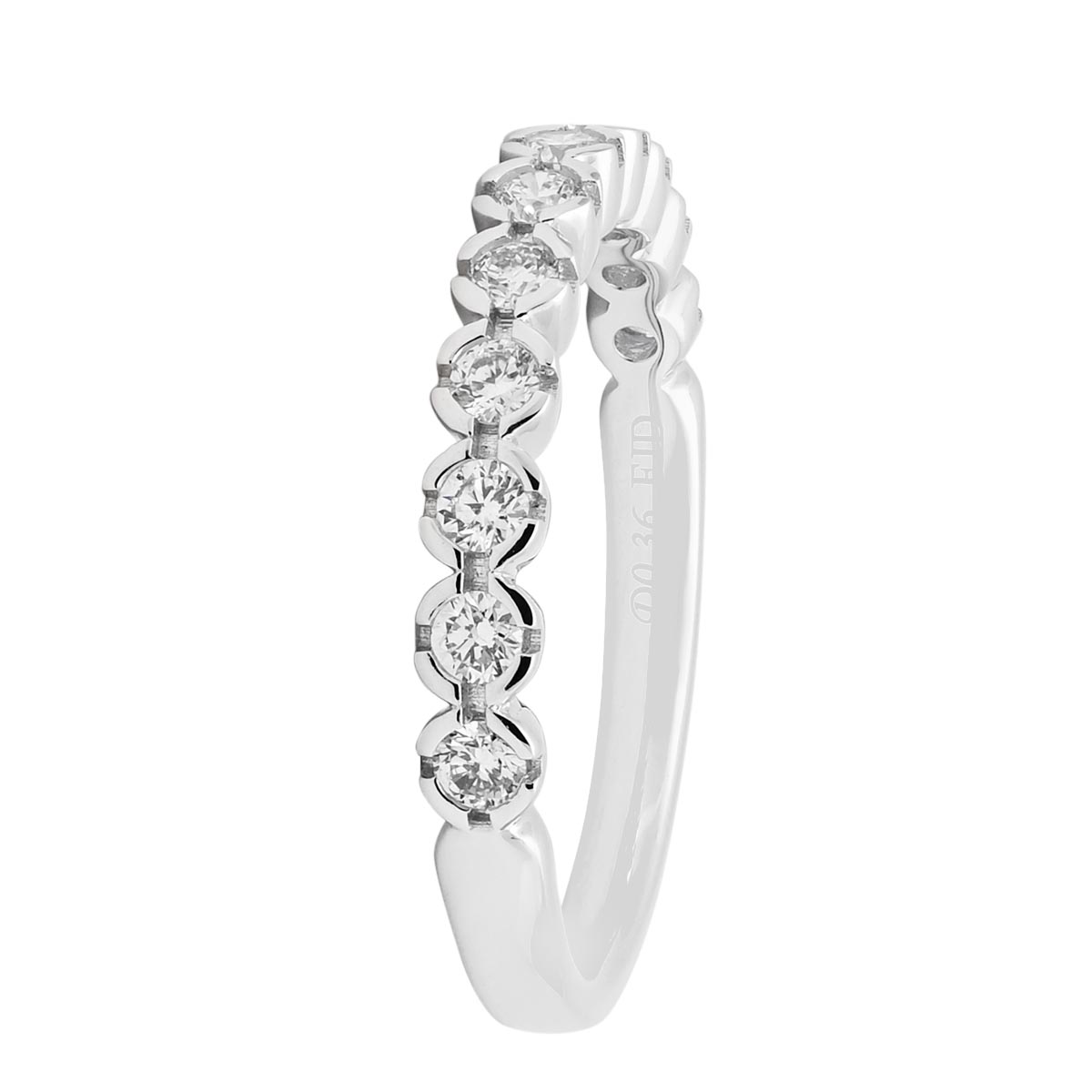 Diamond Wedding Band in 14kt White Gold (1/3ct tw)