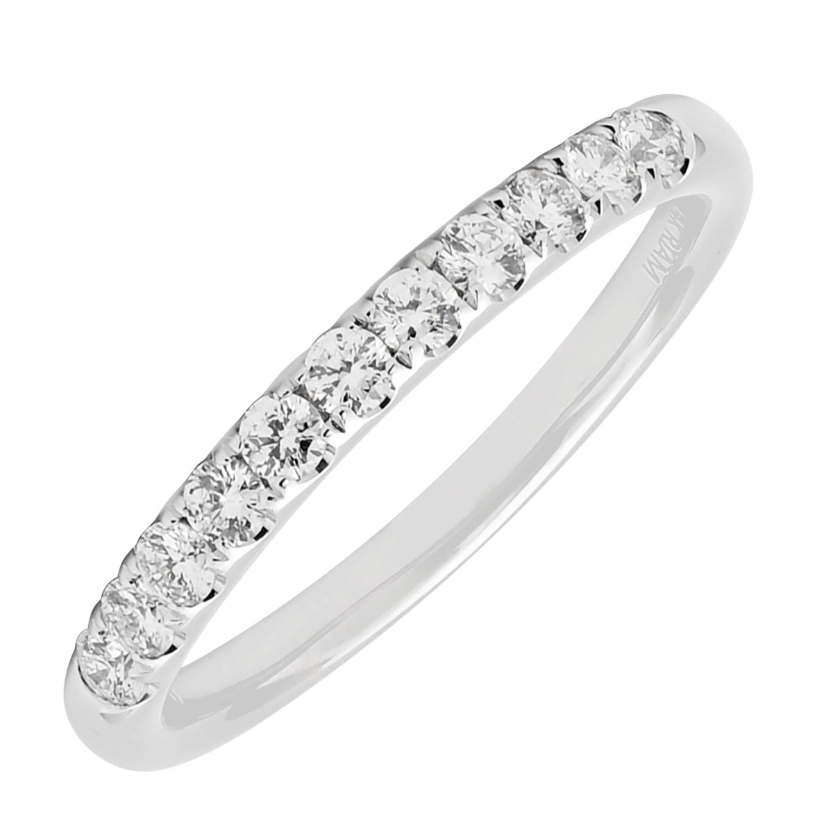 Northern Star Diamond Band in 14kt White Gold (1/3ct tw)