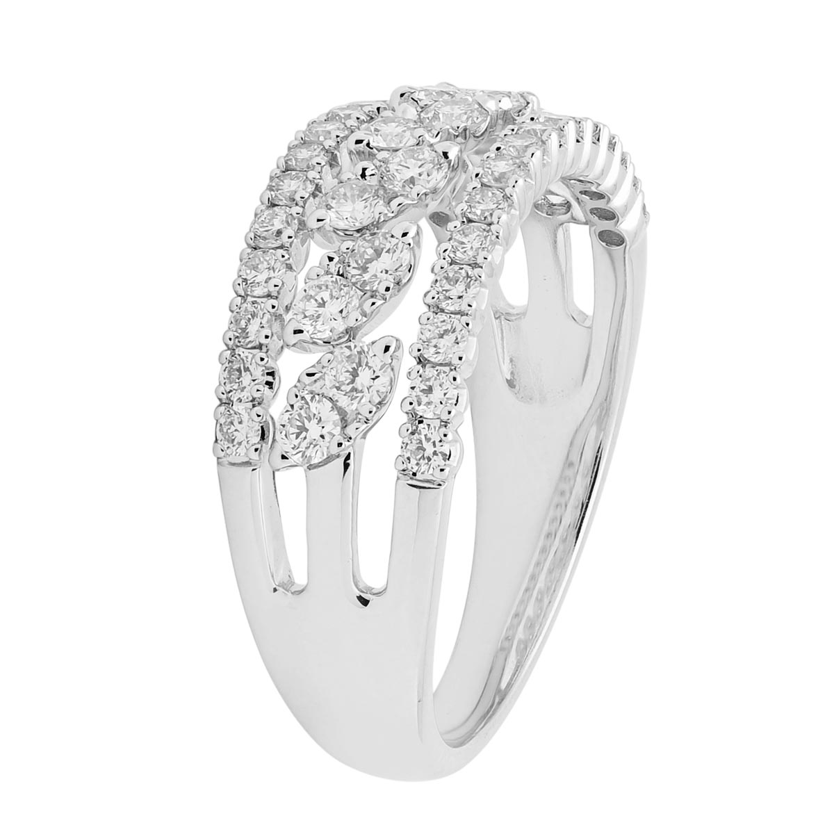 Diamond Fashion Ring in 14kt White Gold (3/4ct tw)