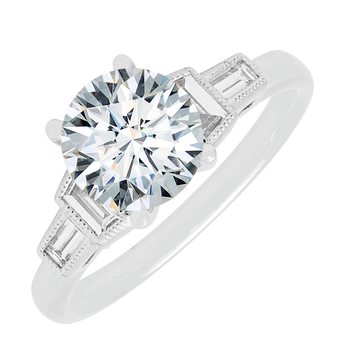 Daydream Diamond Engagement Ring Setting in 14kt White Gold (1/3ct tw)