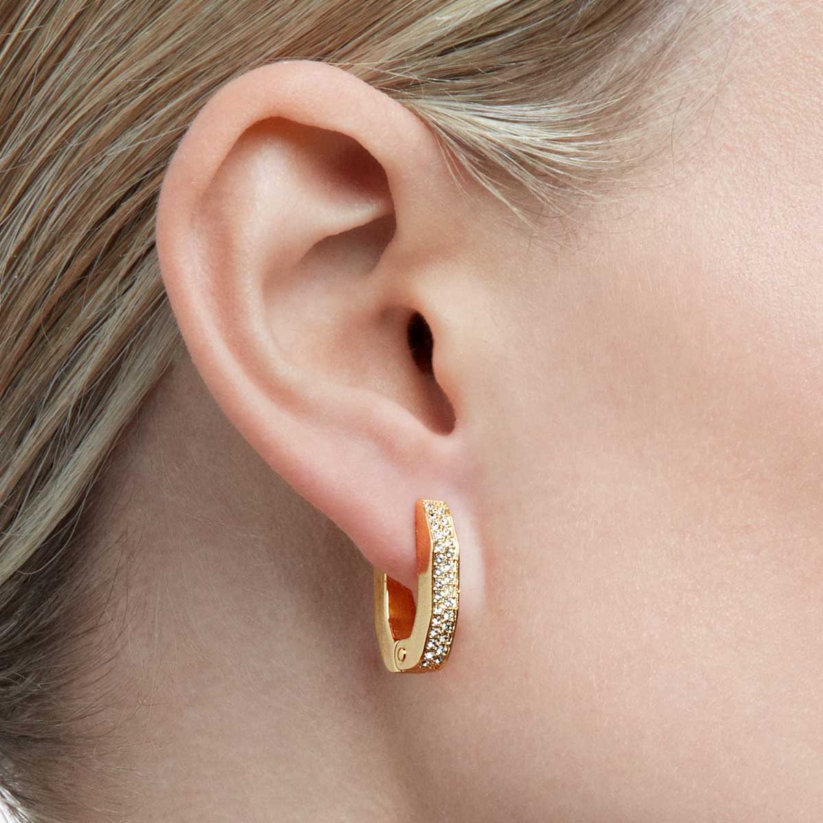 Swarovski Dextera Hoop Earrings