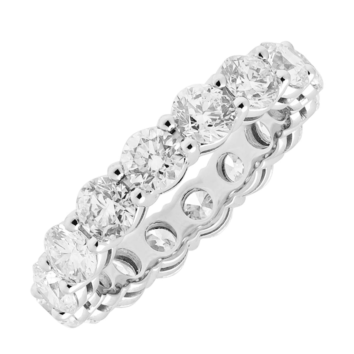 Diamond Eternity Band in Platinum (4ct tw)